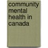 Community Mental Health in Canada