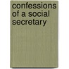 Confessions Of A Social Secretary door Corinne Martin Lowe