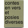 Contes En Vers Et Posies Diverses door Anonymous Anonymous