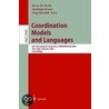 Coordination Models And Languages door Rocco De Nicola