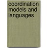 Coordination Models And Languages door Onbekend