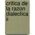 Critica De La Razon Dialectica Ii