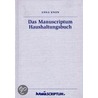 Das Manuscriptum Haushaltungsbuch door Anna Knon