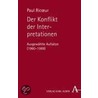 Der Konflikt der Interpretationen door Paul Ricoeur