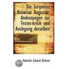 Die Scriptores Historiae Augustae door Heinrich Eduard Dirksen