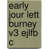 Early Jour Lett Burney V3 Ejlfb C door Fanny Burney