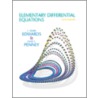 Elementary Differential Equations door David Penney