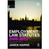 Employment Law Statutes 2009-2010 door Janice Nairns