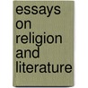 Essays On Religion And Literature door Nicholas Patrick Stephen Wiseman