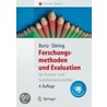 Forschungsmethoden Und Evaluation door Nicola Döring