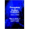 Foundations of Program Evaluation door William R. Shadish