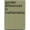 Gender Differences in Mathematics door Onbekend