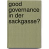 Good Governance in der Sackgasse? by Unknown