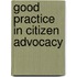 Good Practice In Citizen Advocacy