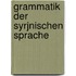 Grammatik Der Syrjnischen Sprache