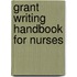 Grant Writing Handbook For Nurses