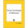 Great Teachings Of Masonry (1923) door H.L. Haywood
