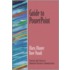 Guide To Powerpoint, Version 2003