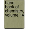 Hand Book of Chemistry, Volume 14 door Leopold Gmelin