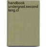 Handbook Undergrad.second Lang.cl door Onbekend