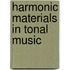 Harmonic Materials In Tonal Music