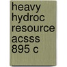 Heavy Hydroc Resource Acsss 895 C by Masakatsu Nomura
