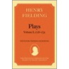 Henry Fielding Plays V1 Wewhf:c C by Henry Fielding
