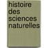Histoire Des Sciences Naturelles