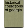 Historical Collections Of Georgia door George White