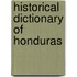 Historical Dictionary Of Honduras