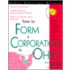 How to Form a Corporation in Ohio