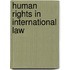 Human Rights In International Law