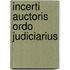 Incerti Auctoris Ordo Judiciarius
