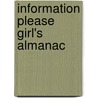 Information Please Girl's Almanac by Margo McLoone