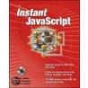 Instant Javascripts [with Cd-rom] door Martin Webb