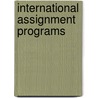 International Assignment Programs door Roger Herod