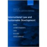 International Law & Sustainable C door Peter Boyle