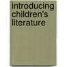 Introducing Children's Literature door Jean Webb