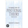 Introduction To Post-Tonal Theory by Joseph Nathan Straus