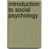 Introduction To Social Psychology door Miles Hewstone