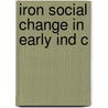 Iron Social Change In Early Ind C door Bhairabi Prasad Sahu