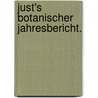 Just's Botanischer Jahresbericht. by E. Koehne
