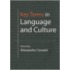 Key Terms In Language And Culture