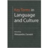 Key Terms In Language And Culture door Alessandro Duranti