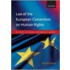Law Euro Conven Human Rights 2e P