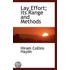 Lay Effort; Its Range And Methods