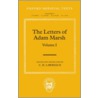 Letters Of Adam Marsh Vol 1 Omt C door Lawrence