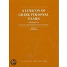 Lexic Greek Pers Names V5a Lgpn C door T. Corsten
