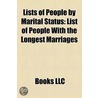 Lists of People by Marital Status door Onbekend
