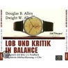 Lob Und Kritik In Balance. door Douglas B. Allen